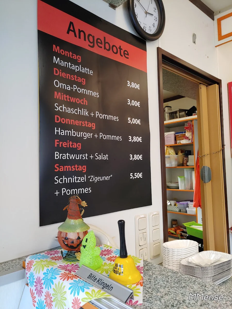 Speisekarte, Olli's Imbiss
