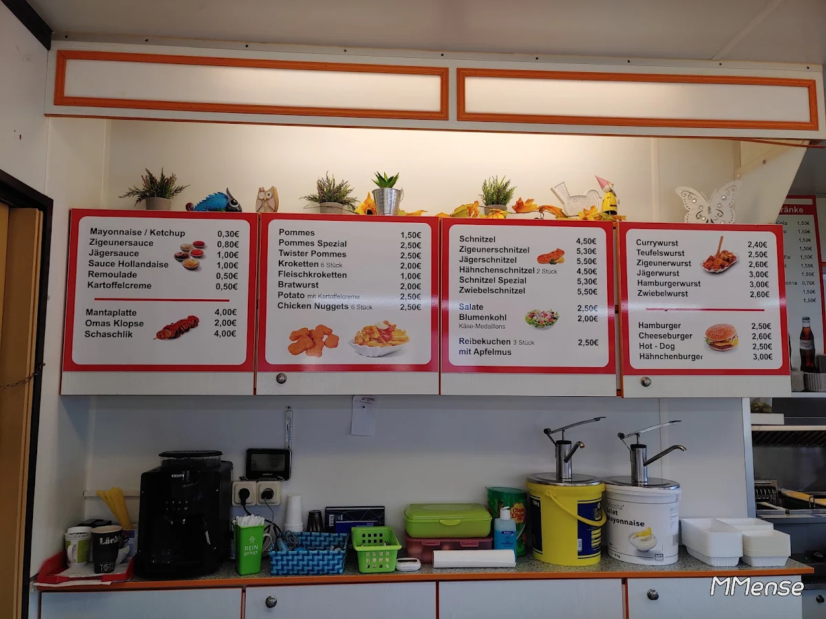 Speisekarte, Olli's Imbiss