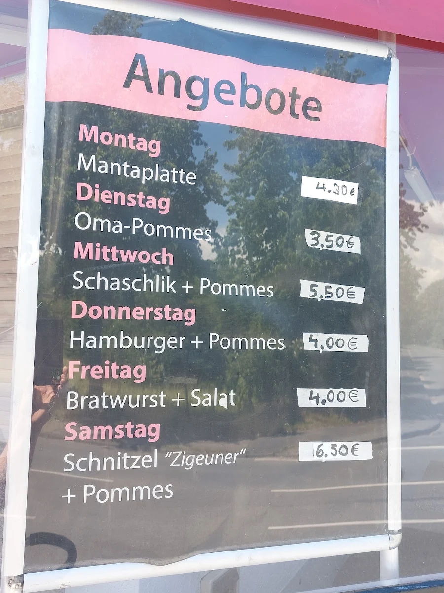 Speisekarte, Olli's Imbiss