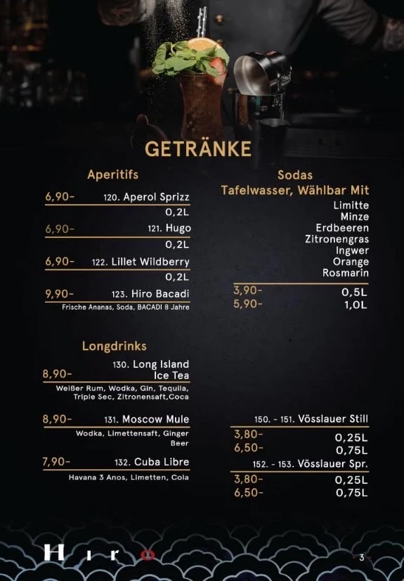 Speisekarte photo 1