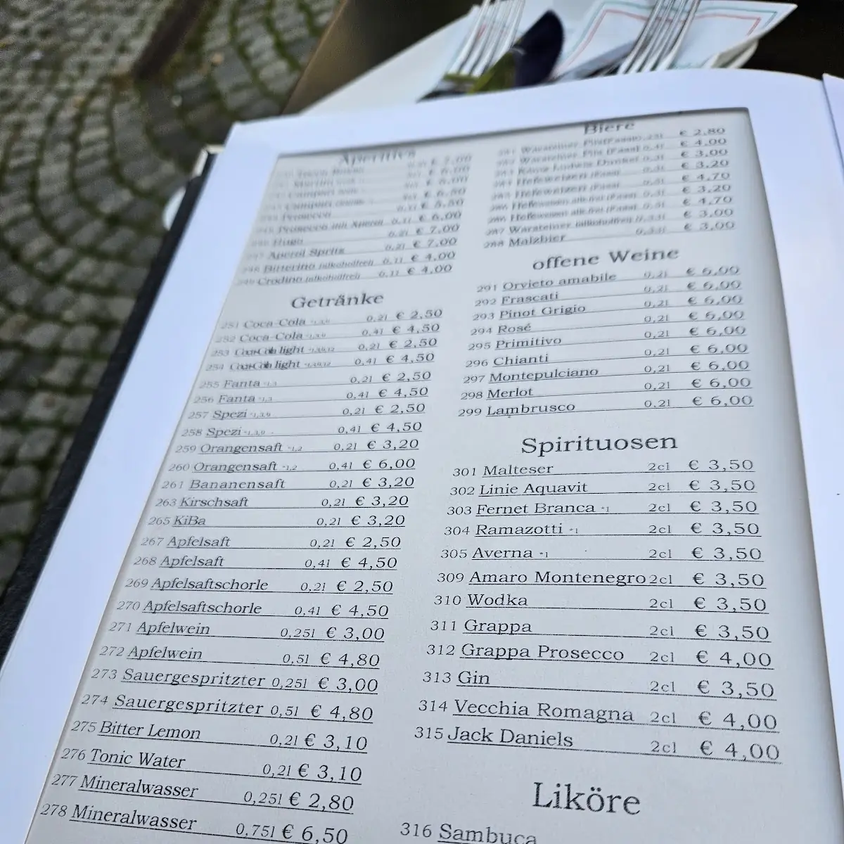 Speisekarte photo 8