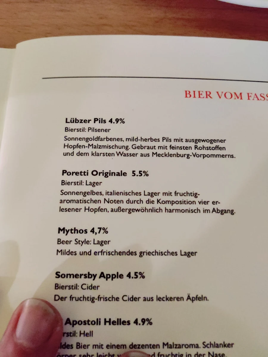 Speisekarte photo 3