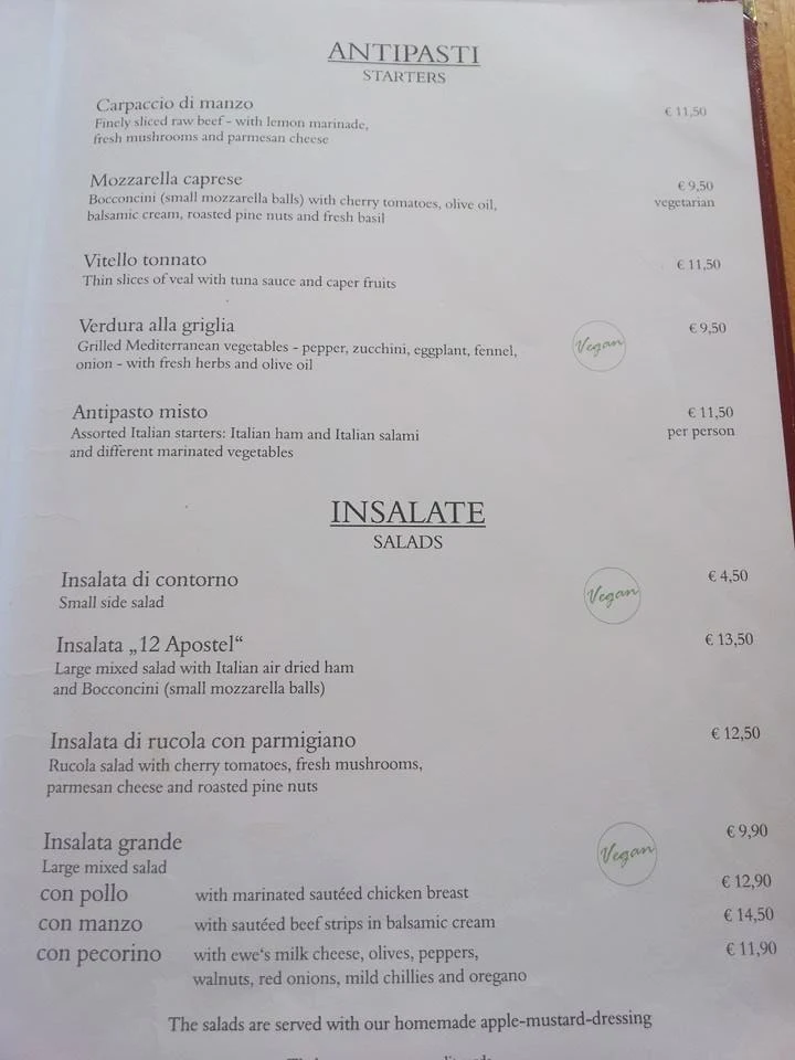 Speisekarte photo 5