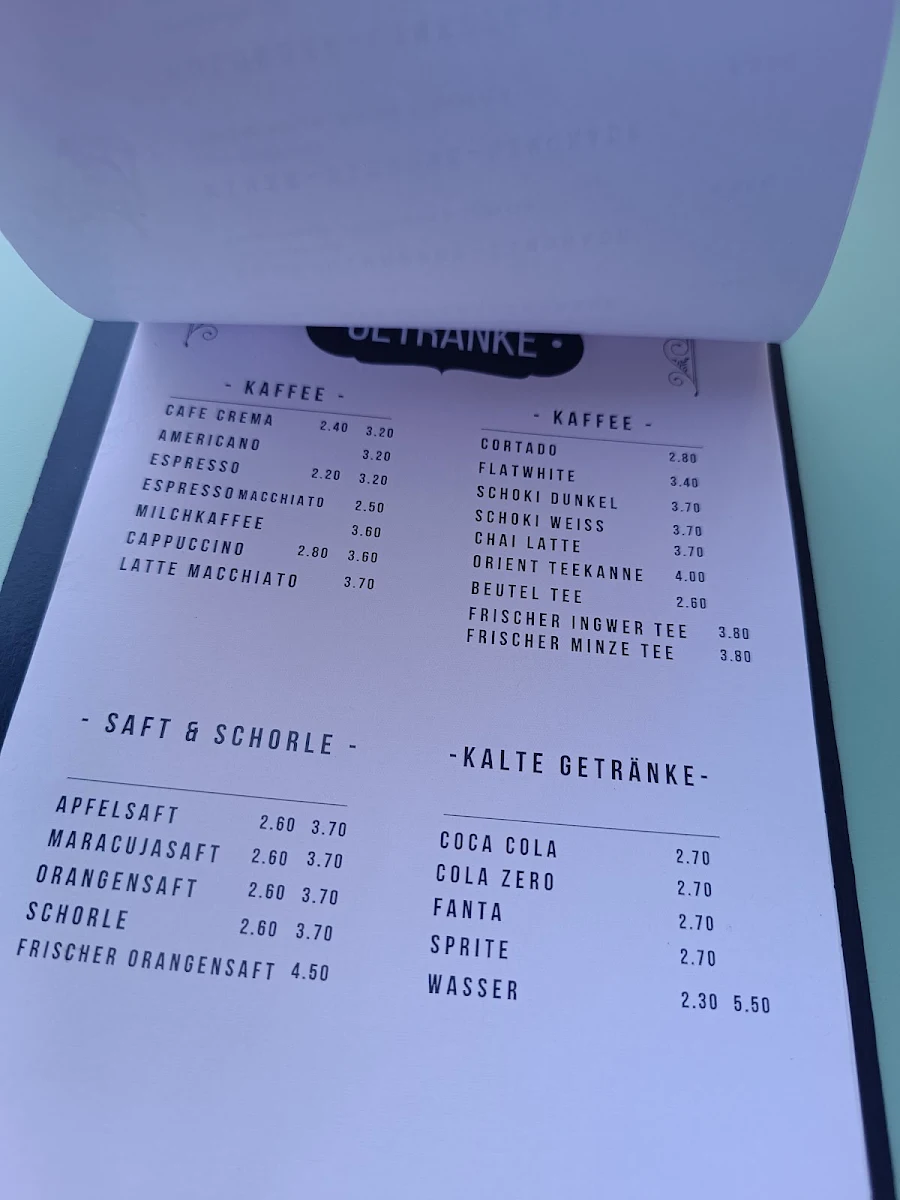 Speisekarte photo 1