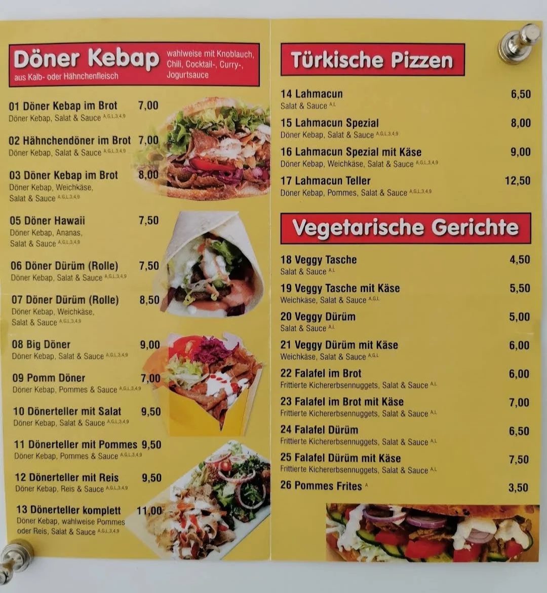 Speisekarte photo 1