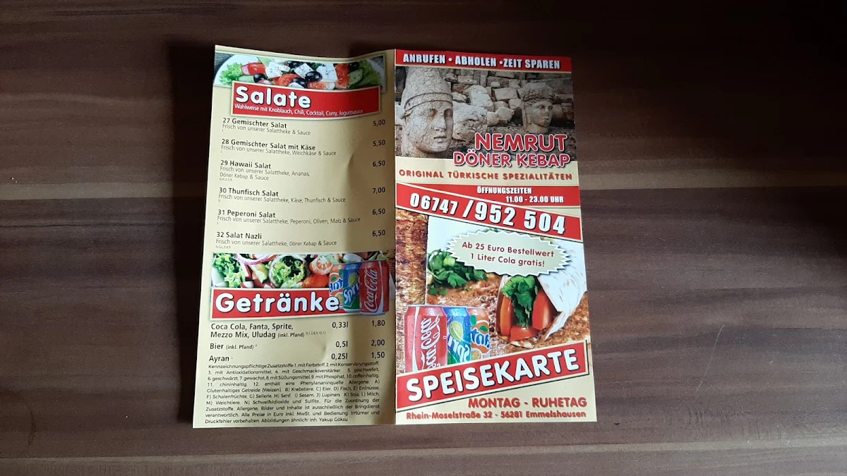 Speisekarte photo 3