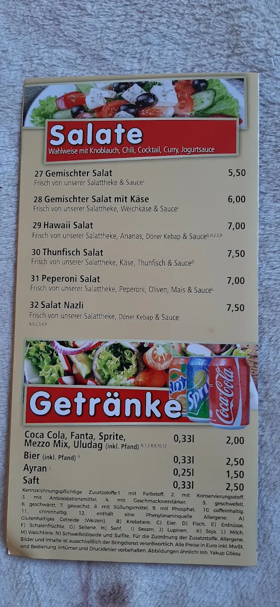 Speisekarte photo 4