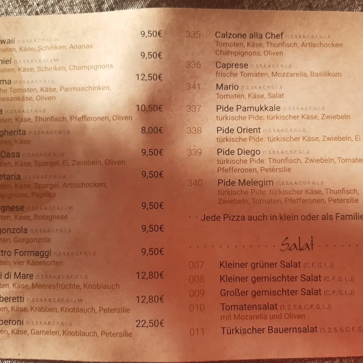 Speisekarte photo 8