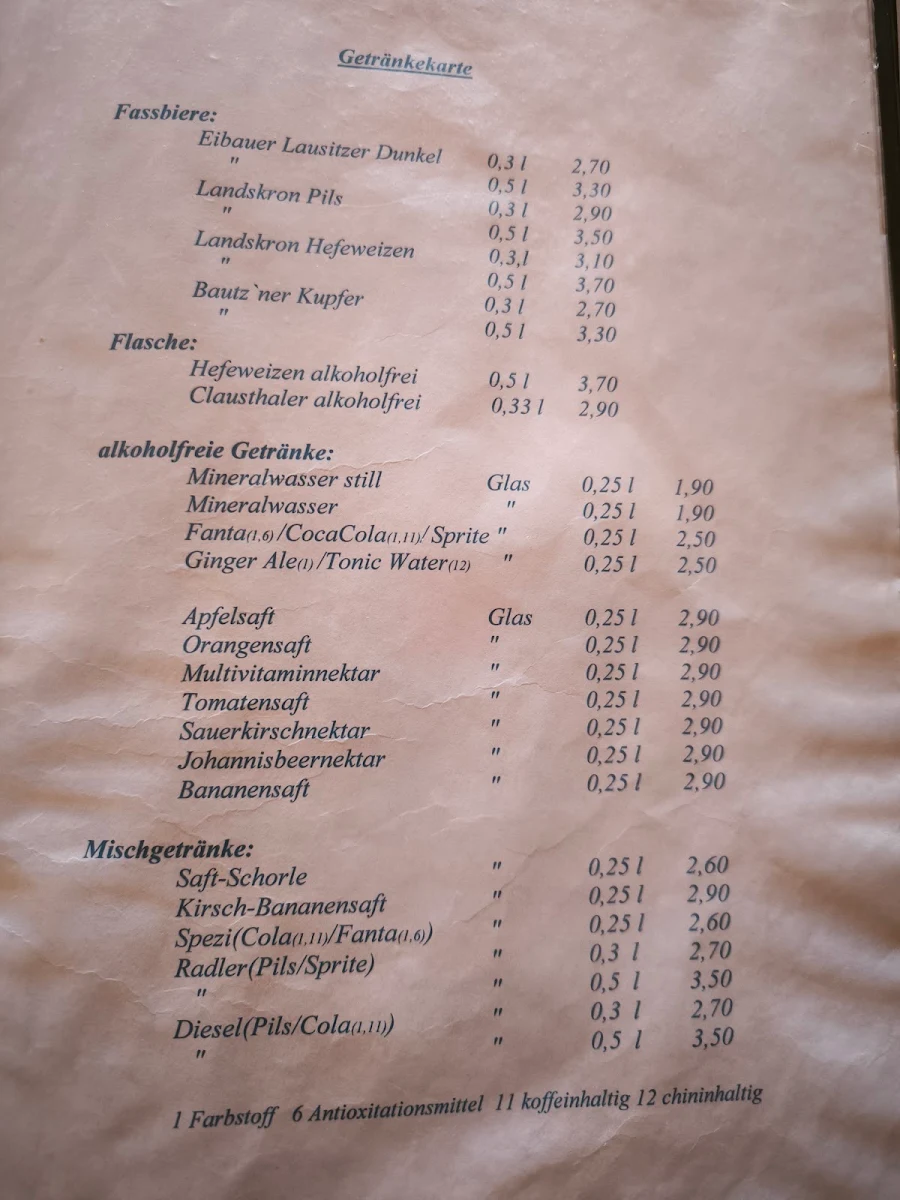 Speisekarte photo 1