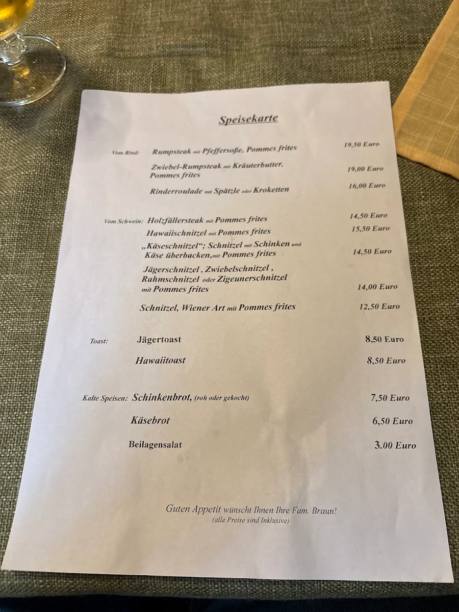 Speisekarte photo 1