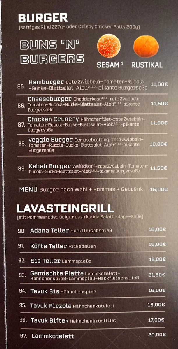 Speisekarte photo 1