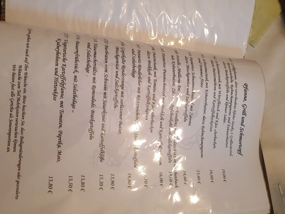 Speisekarte photo 3