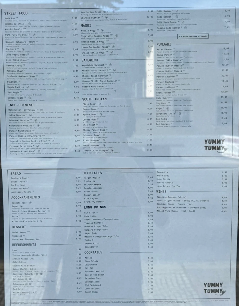Speisekarte photo 6