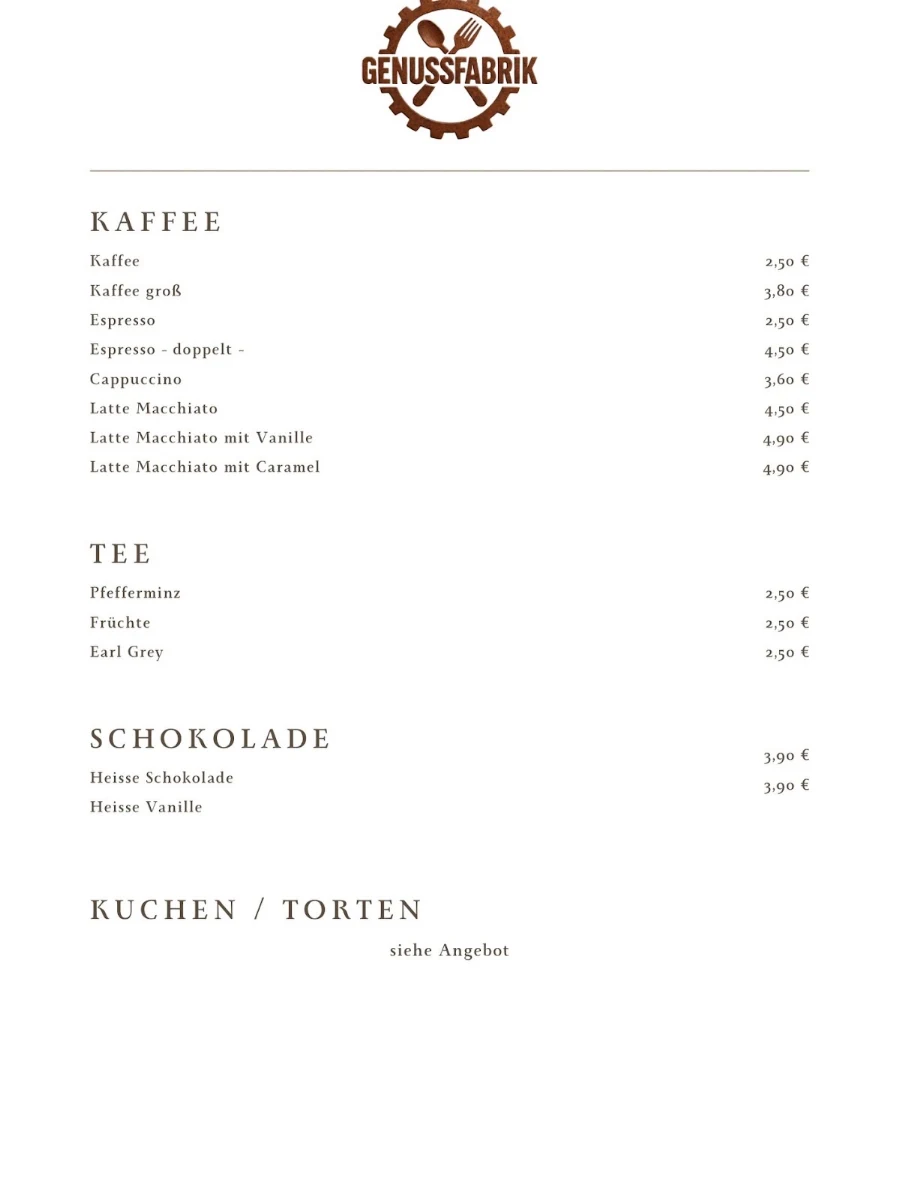 Speisekarte photo 6