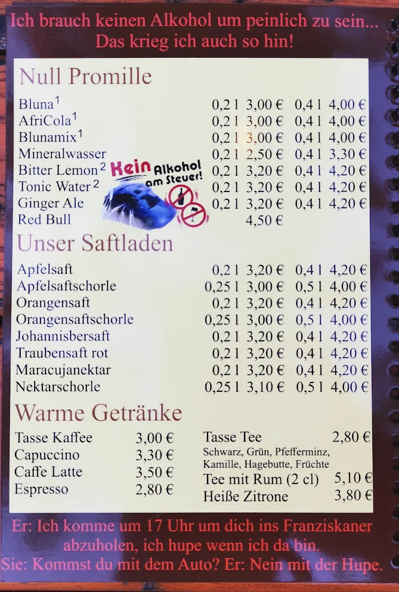 Speisekarte photo 2