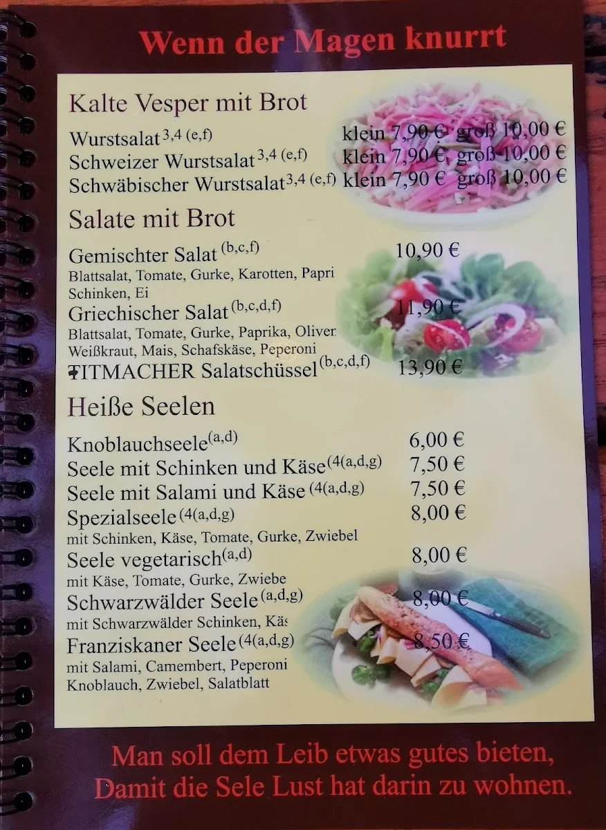 Speisekarte photo 3