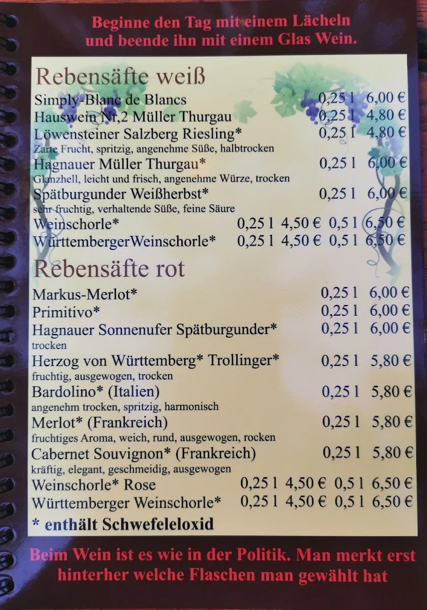 Speisekarte photo 5