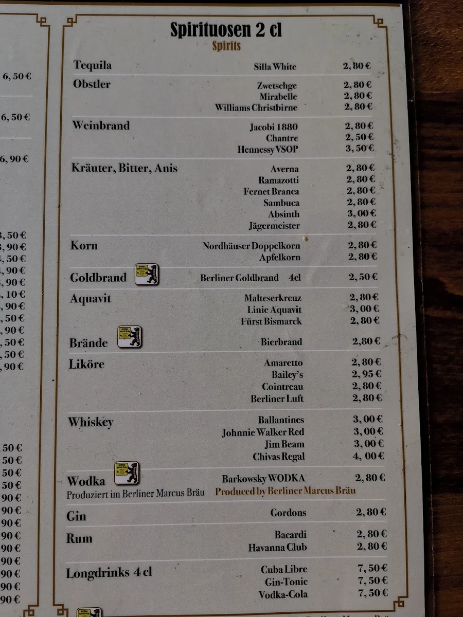 Speisekarte photo 10