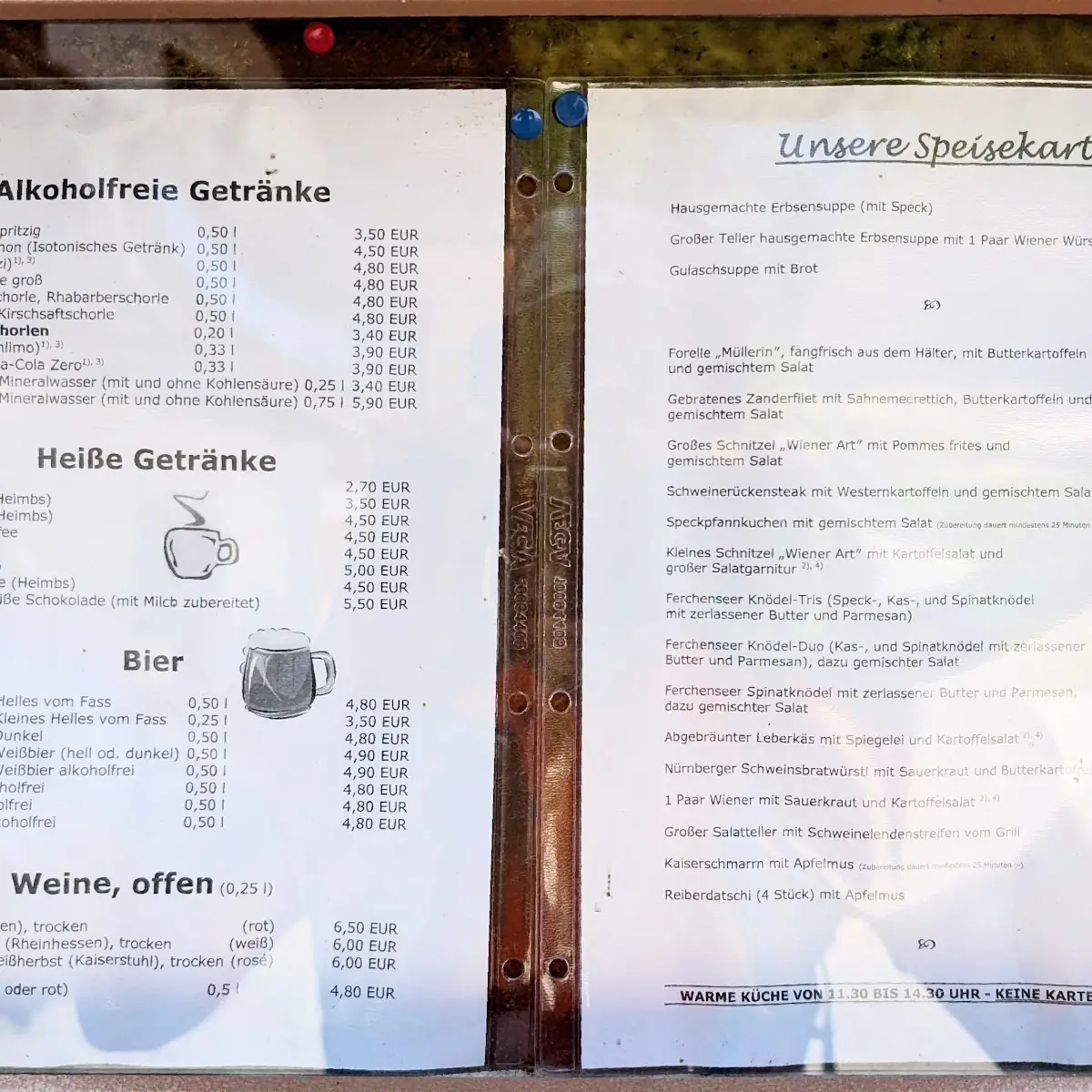 Speisekarte photo 1