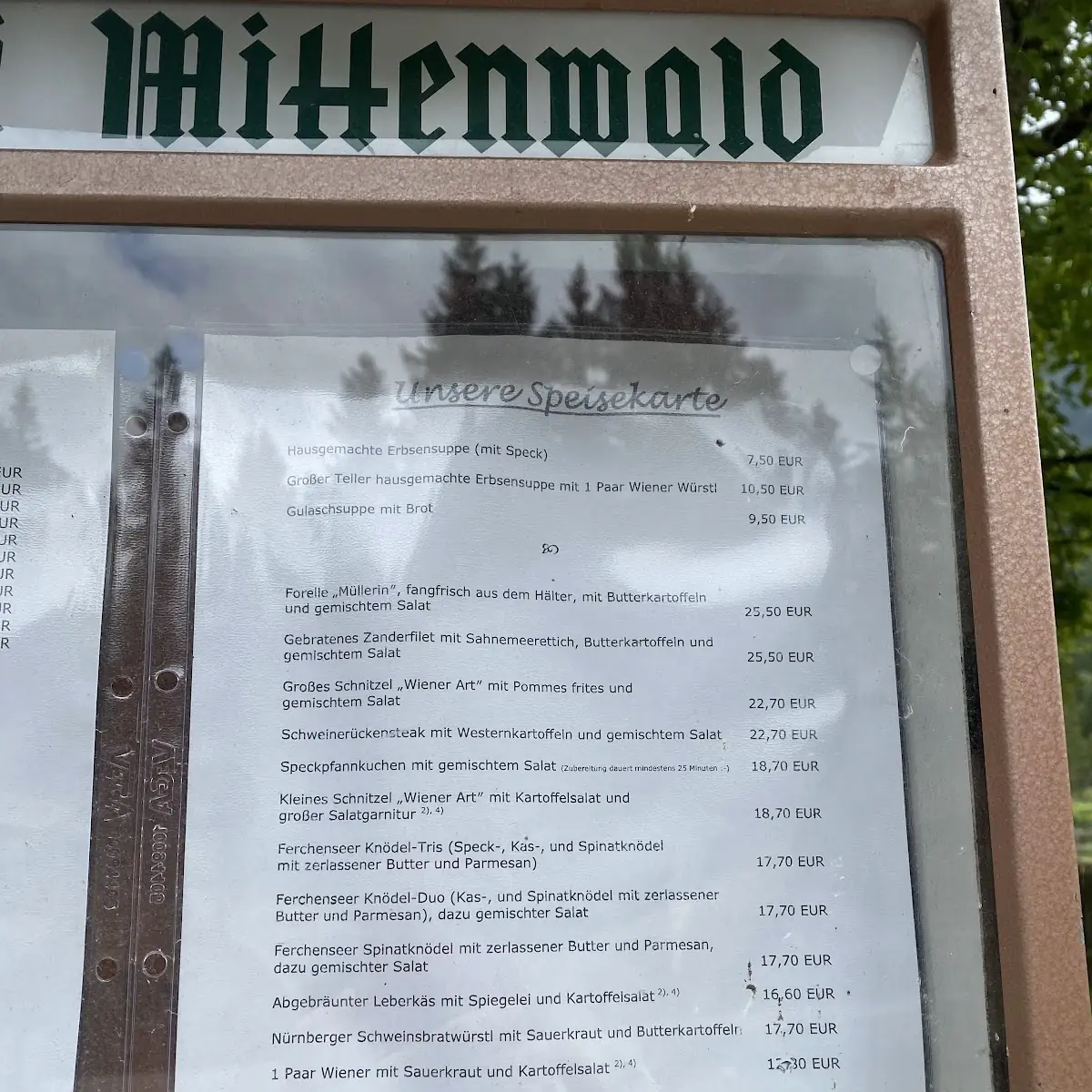Speisekarte photo 5
