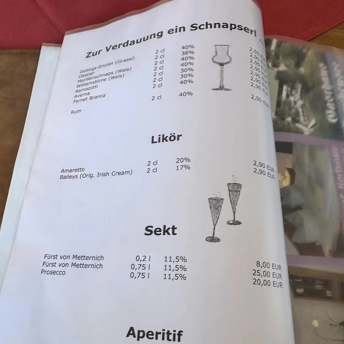 Speisekarte photo 9