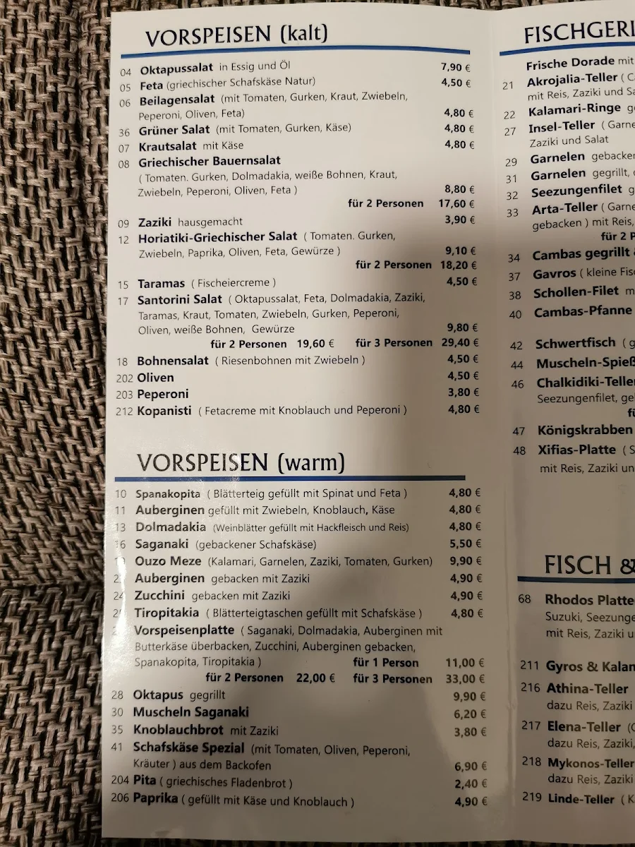 Speisekarte photo 6