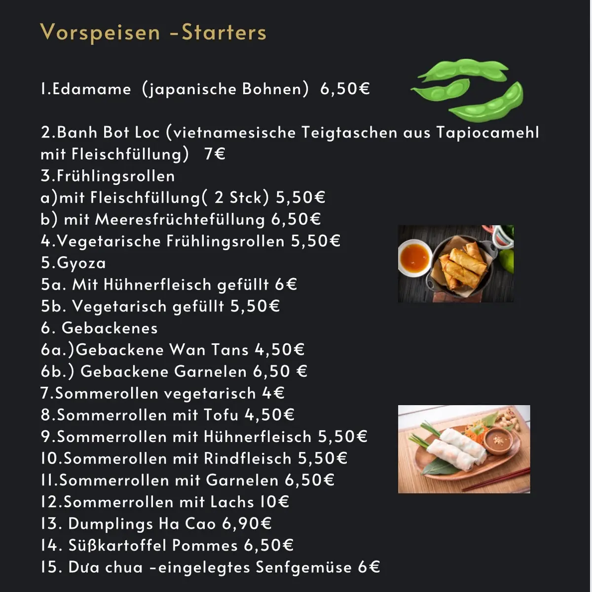 Speisekarte photo 3