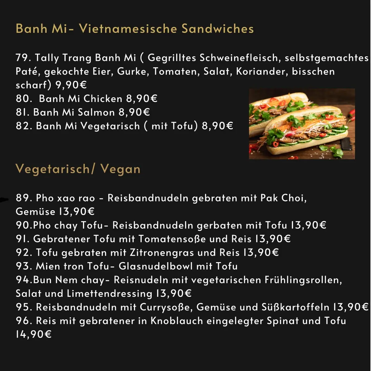 Speisekarte photo 9