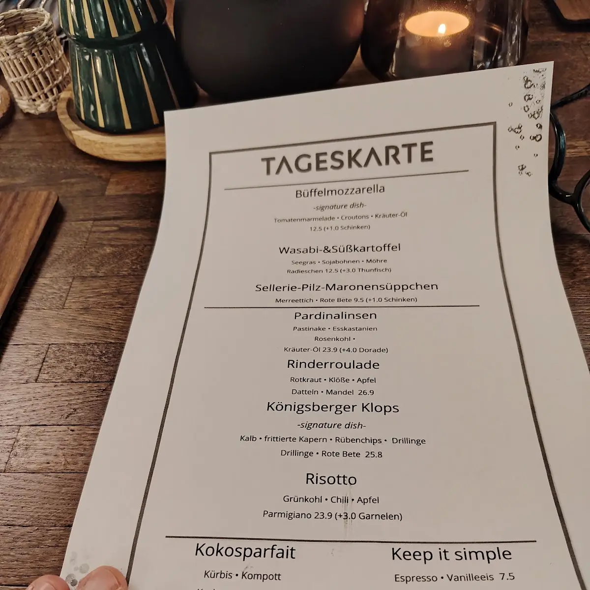 Speisekarte photo 4