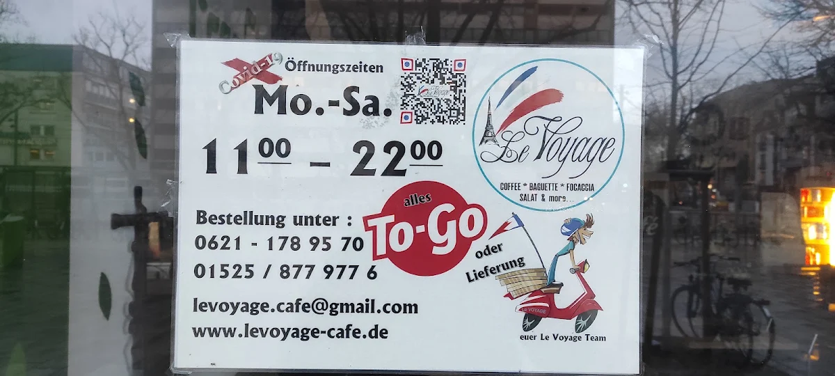Speisekarte, Le Voyage