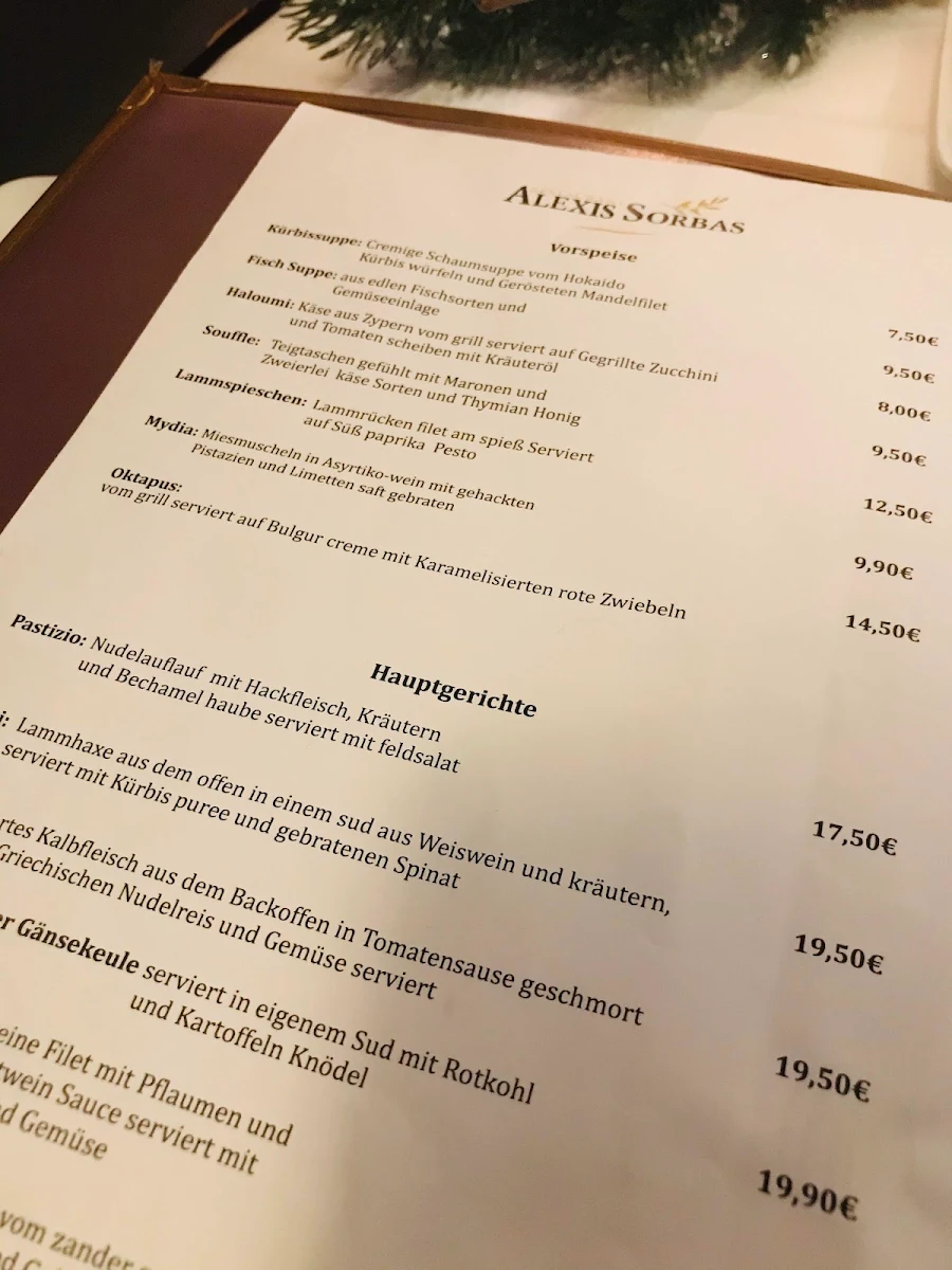 Speisekarte photo 4