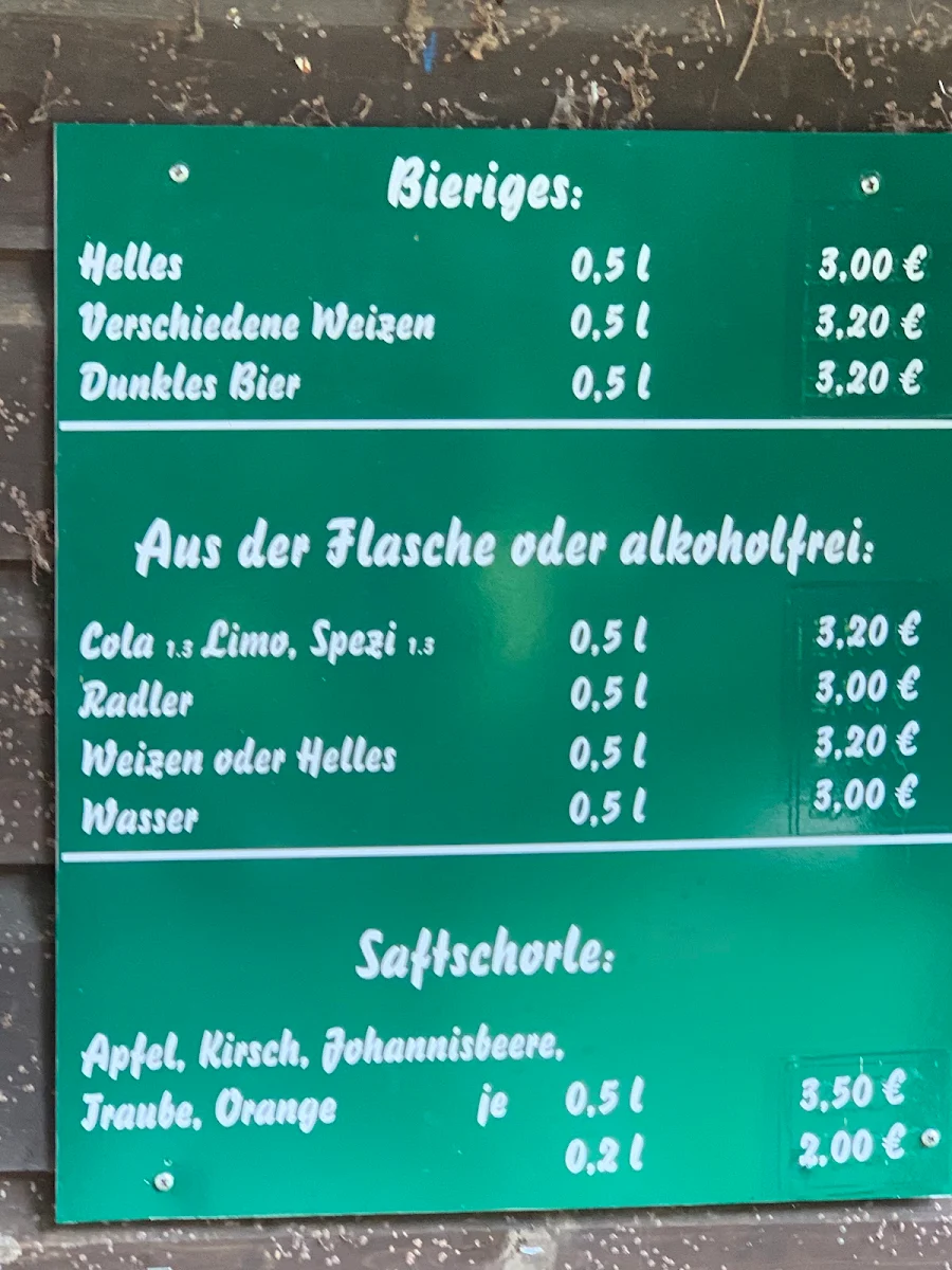 Speisekarte, Waldschänke Grieshaus - Katharina Erlmeier