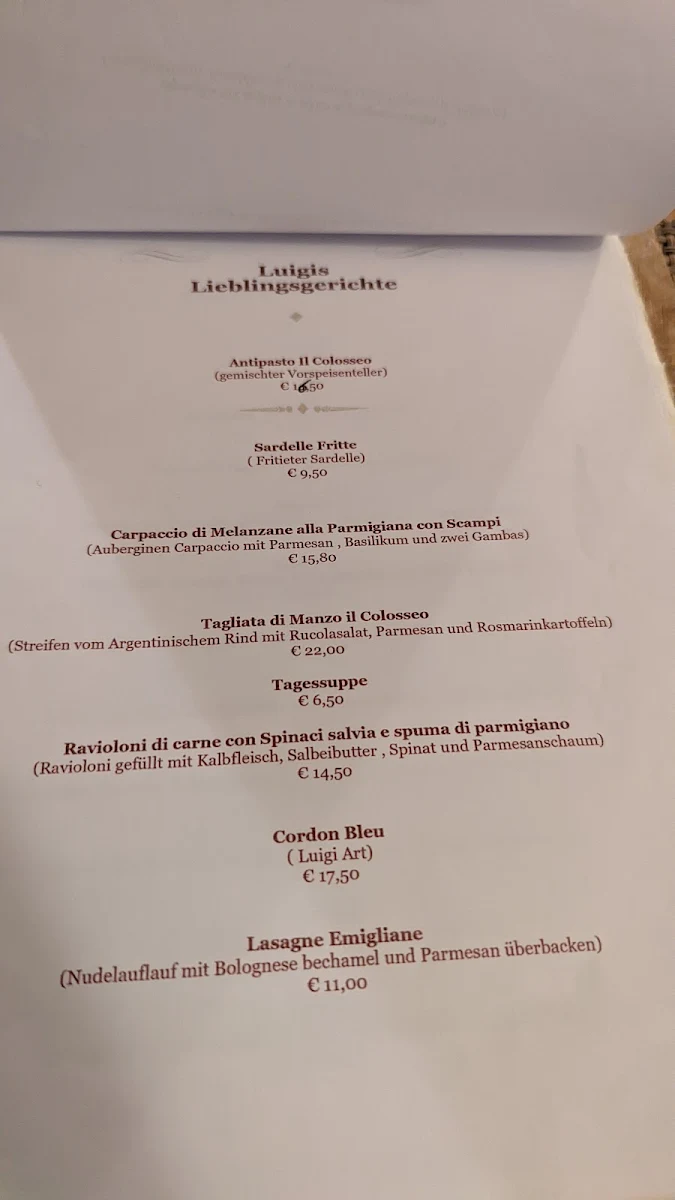 Speisekarte photo 5