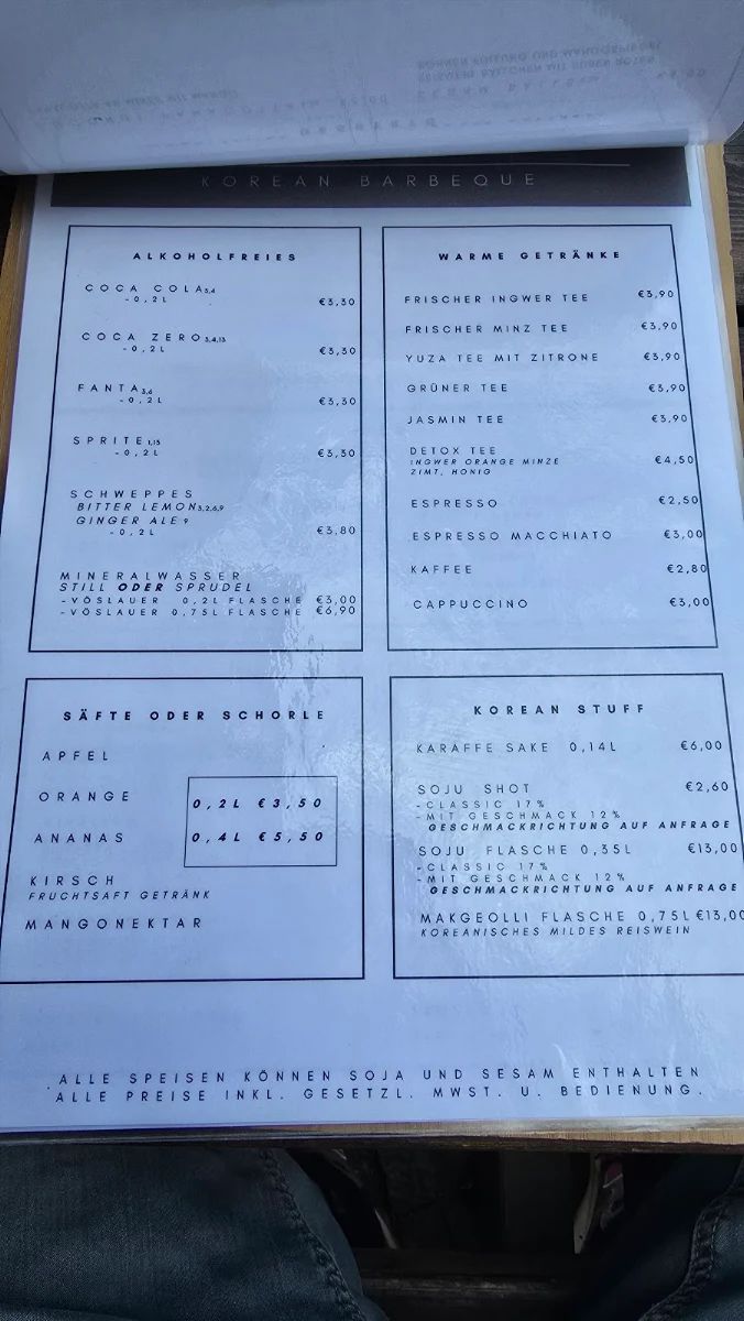 Speisekarte photo 3