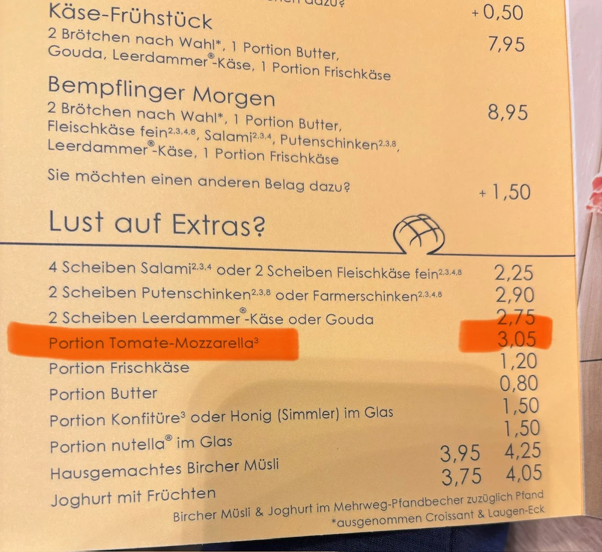 Speisekarte photo 1