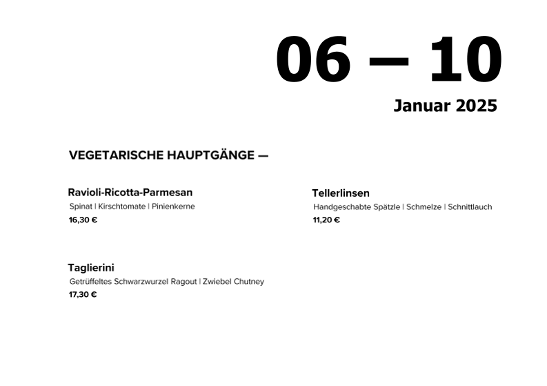 Speisekarte photo 5