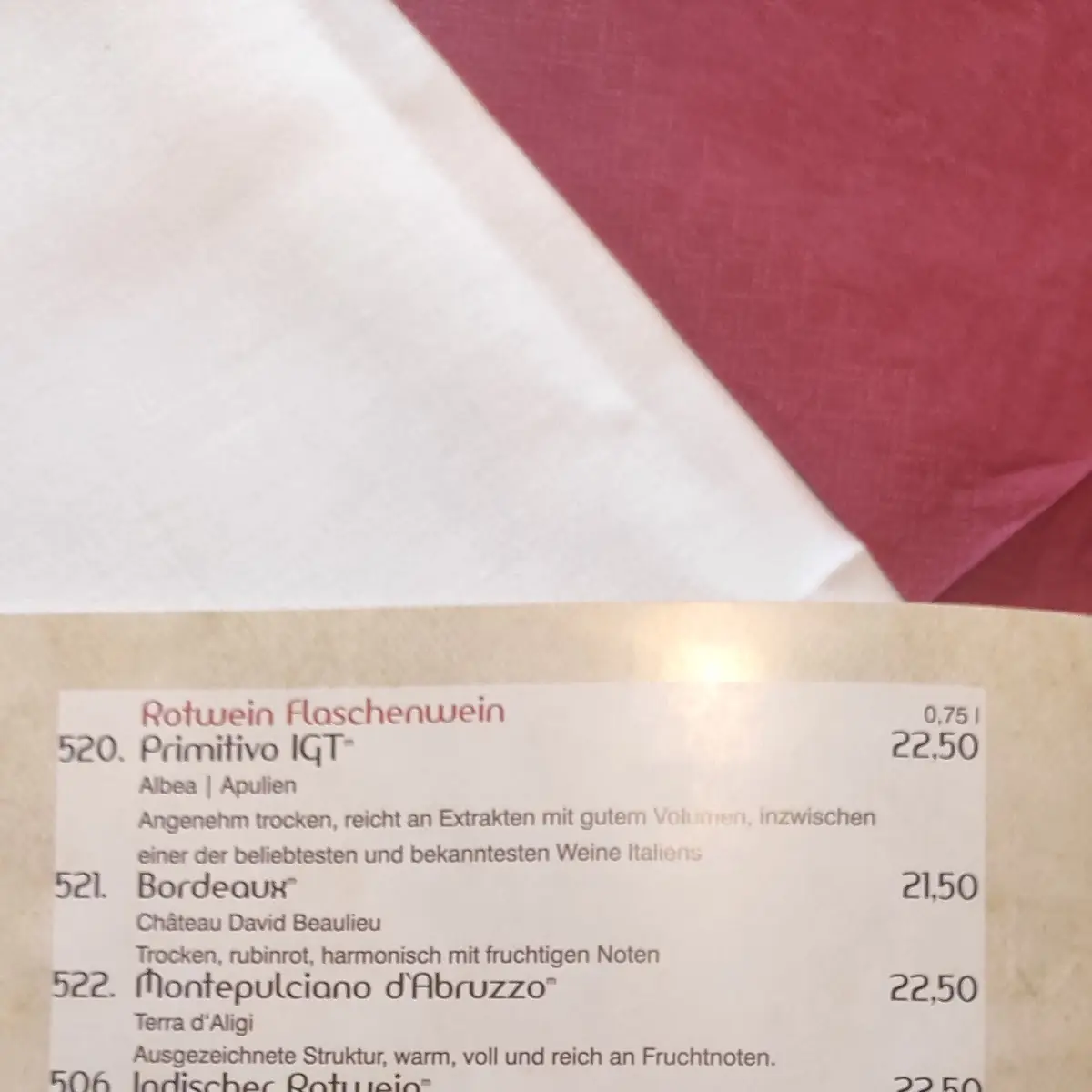 Speisekarte photo 10