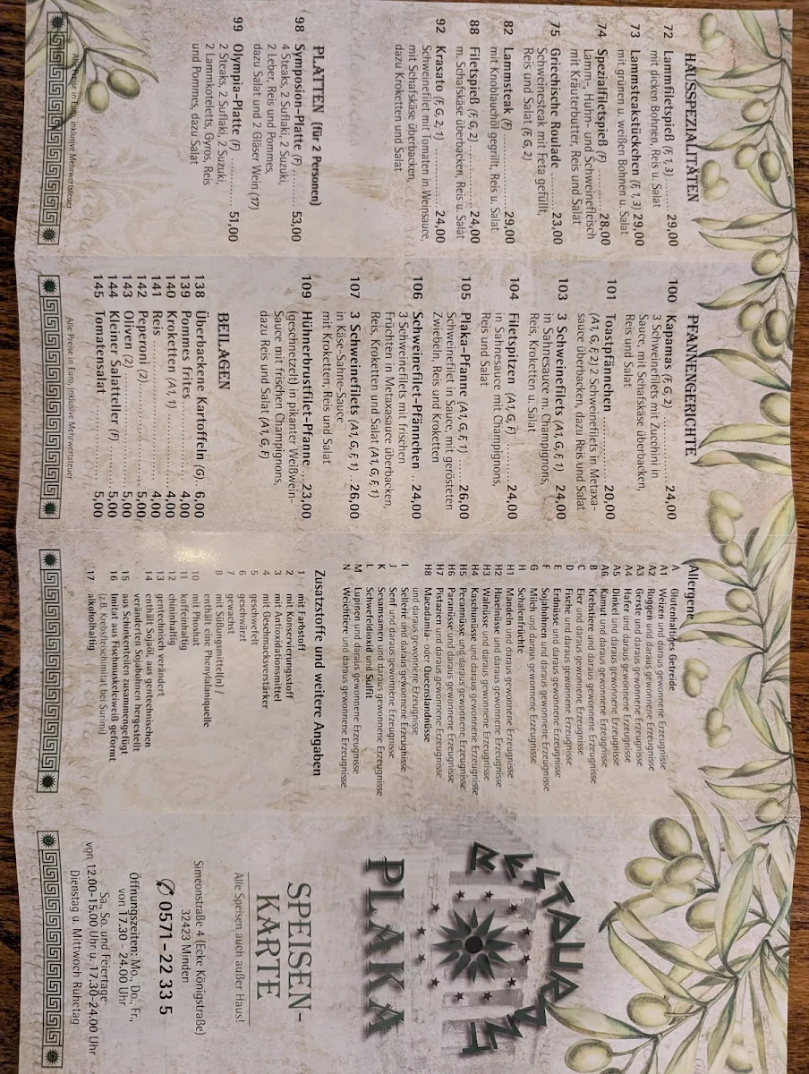 Speisekarte photo 3