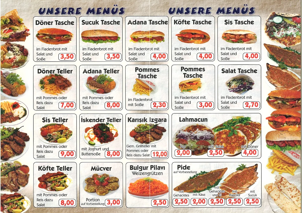 Speisekarte photo 2