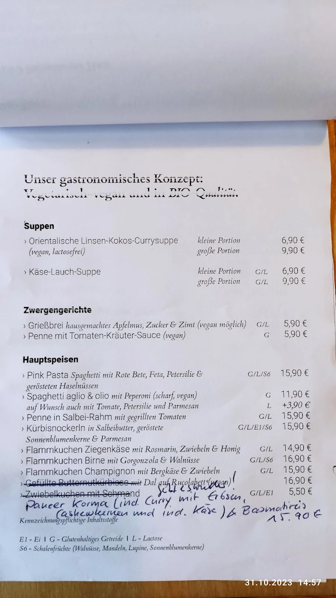 Speisekarte photo 4