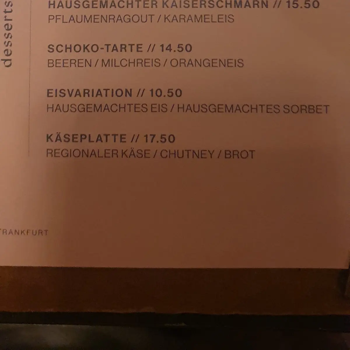 Speisekarte photo 6