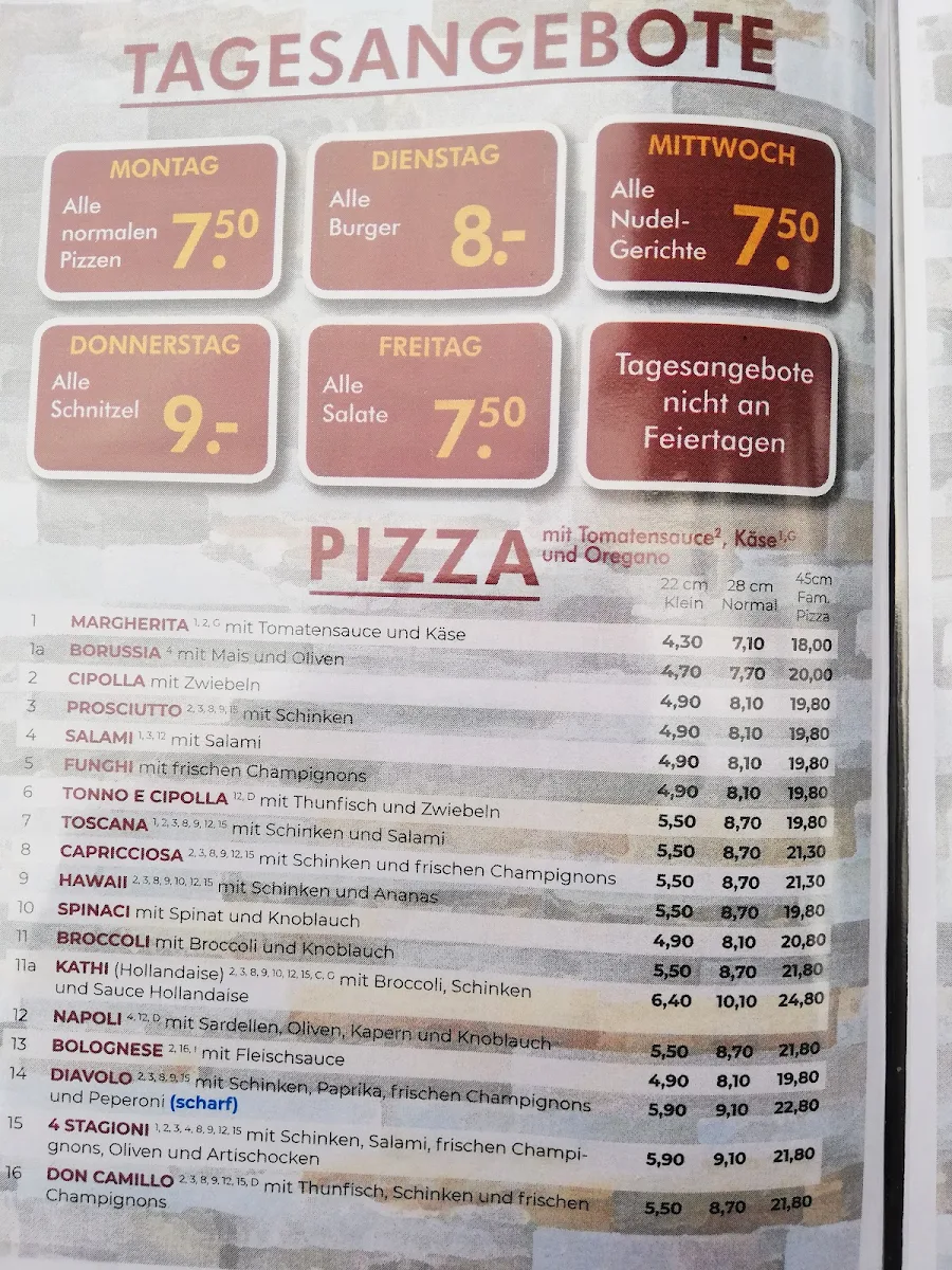 Speisekarte photo 1
