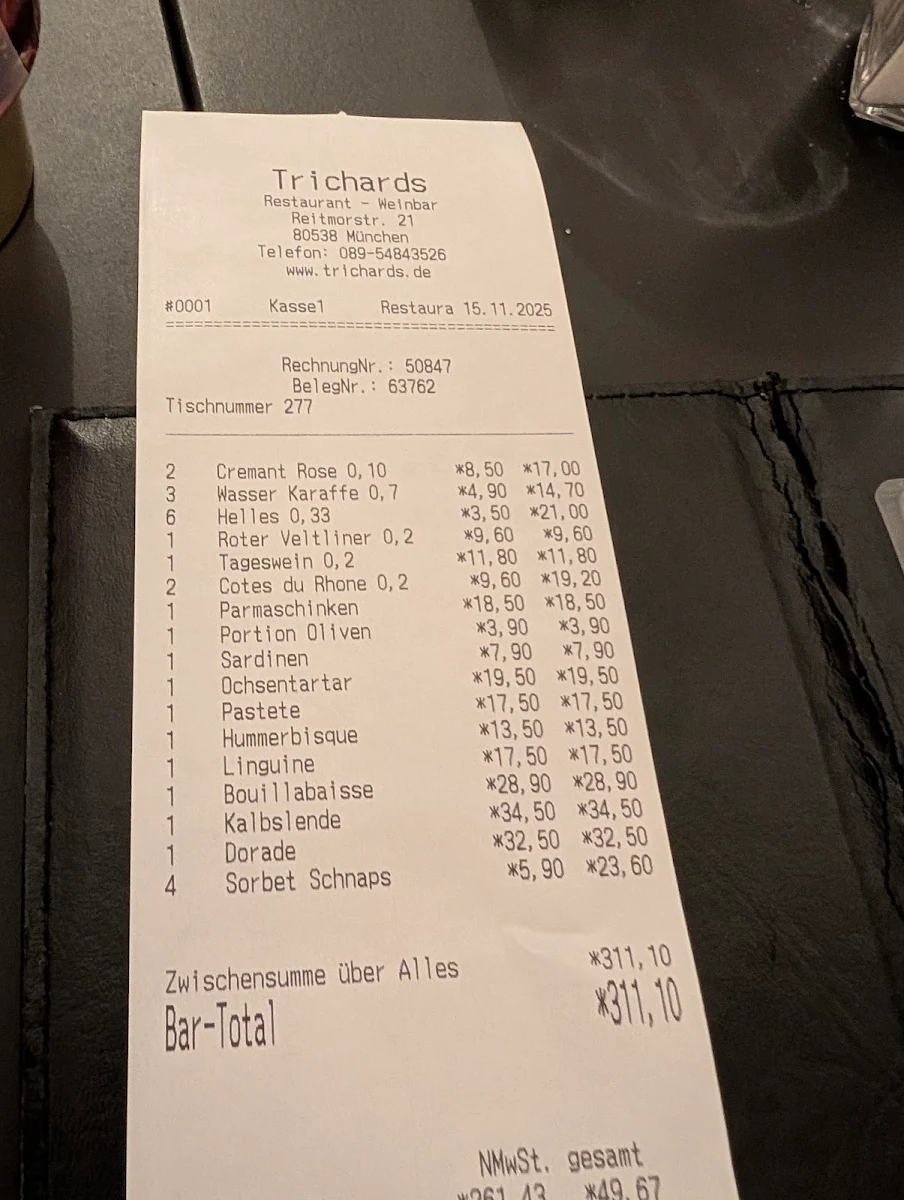 Speisekarte photo 2