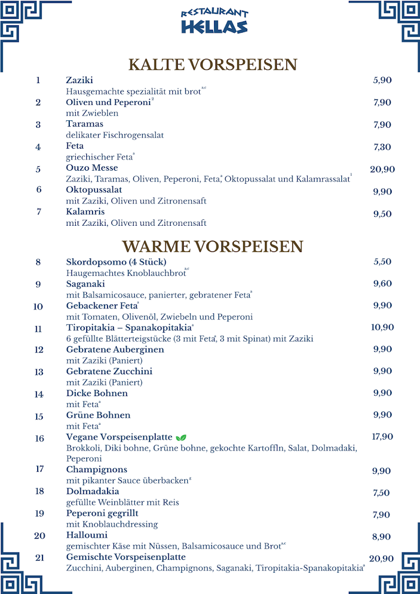 Speisekarte photo 3