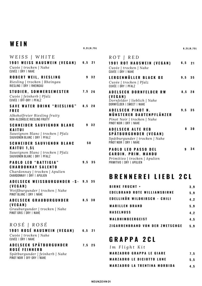 Speisekarte photo 3