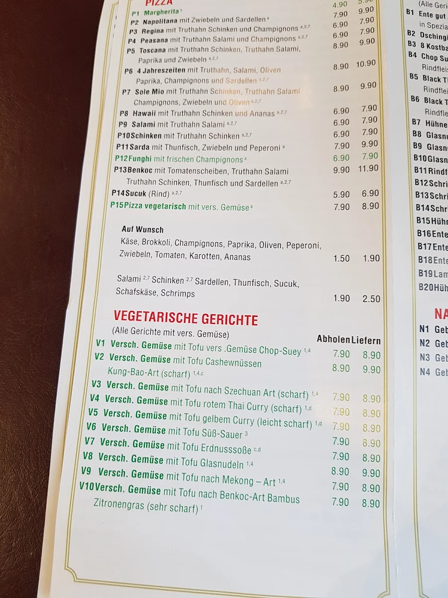 Speisekarte photo 5