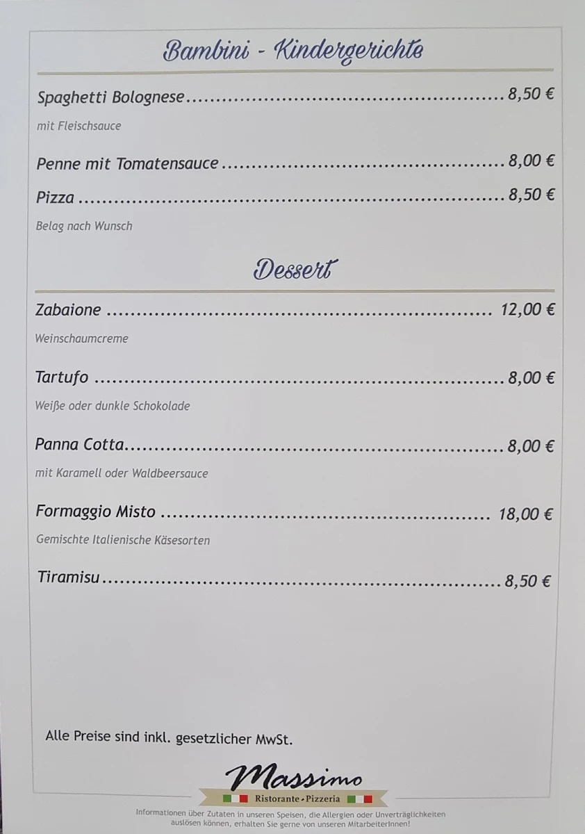 Speisekarte photo 8