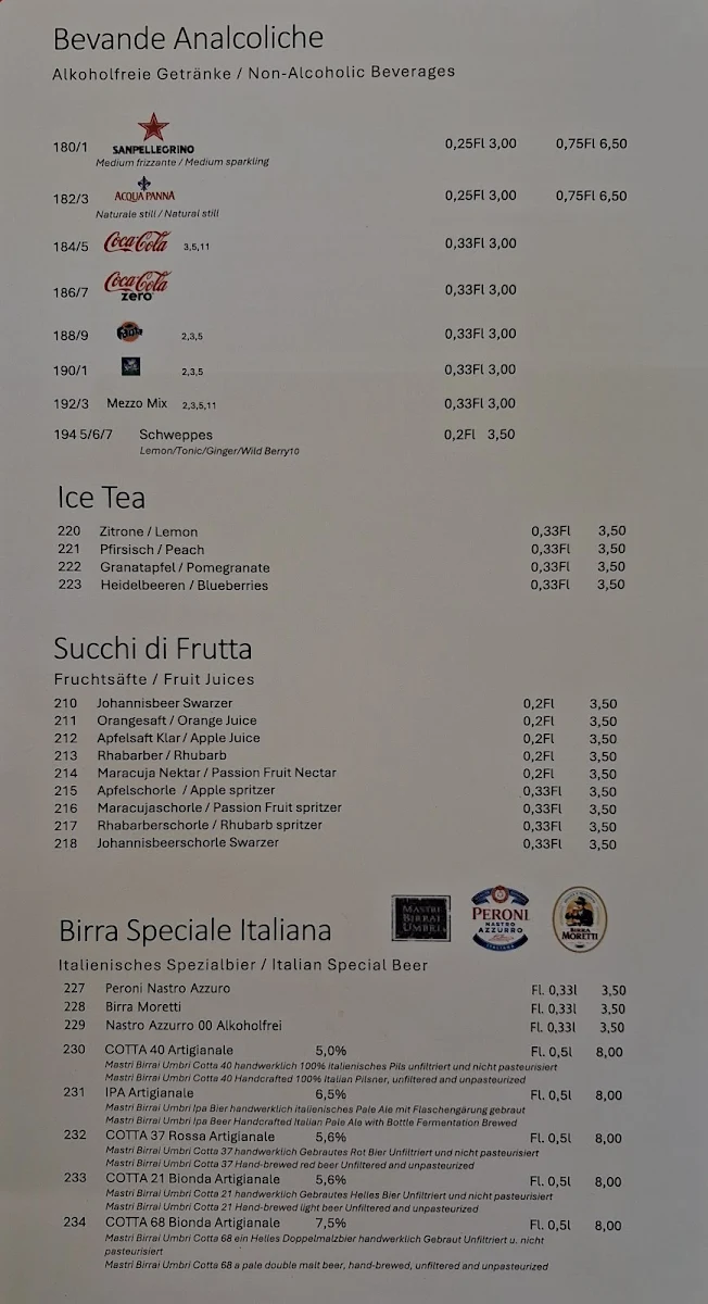 Speisekarte photo 2