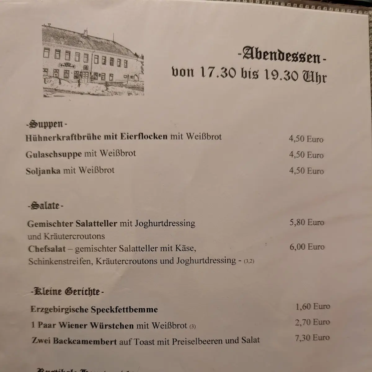 Speisekarte photo 9