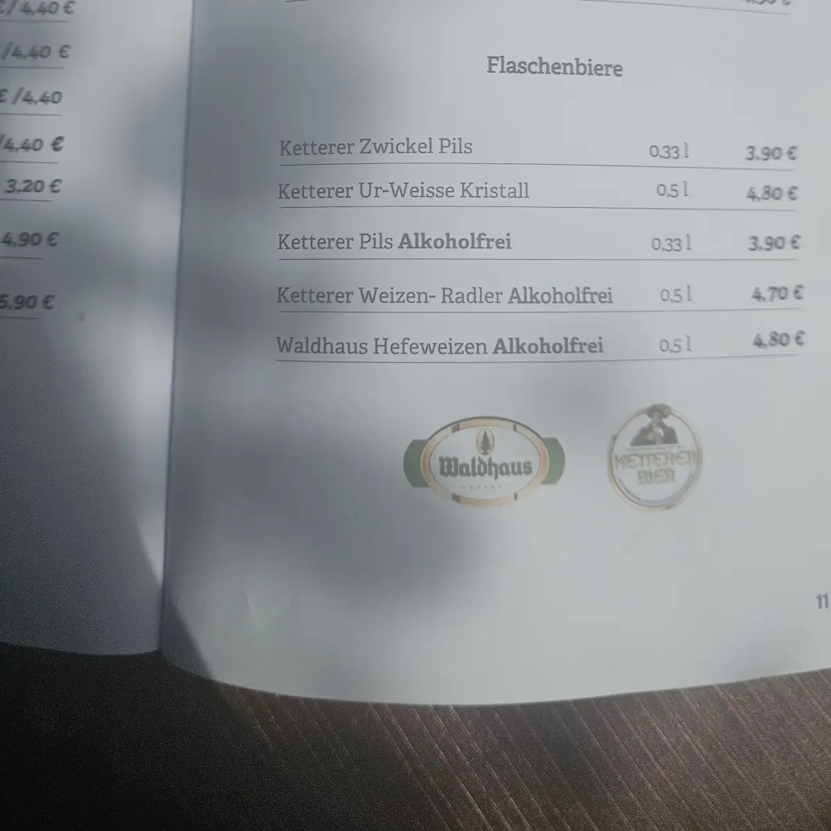 Speisekarte photo 4